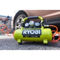 Ryobi R18AC-0 akkus kompresszor, 8.3bar, 3.8L, 18V (akku és töltő nélkül)